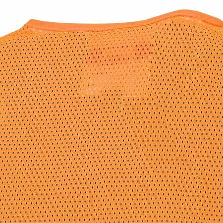 Pioneer Polyester Mesh Vest, Orange, Large V1025050U-L